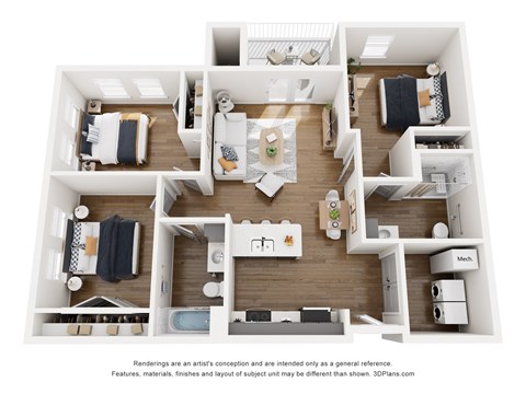 3C 3C 3  Bed   2  Bath Inquire for details Floor Plan at Prairie Encore, Dardenne Prairie